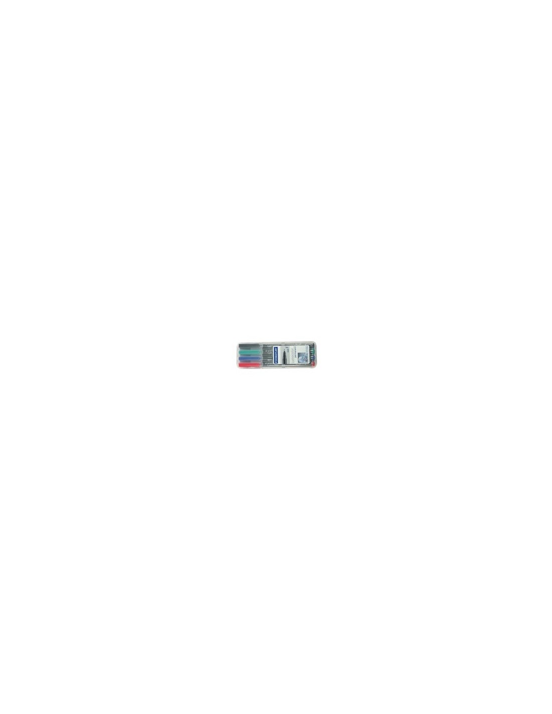 POCHETTE 4 MARQUEURS SOLUBLE OGIVE STAEDLER